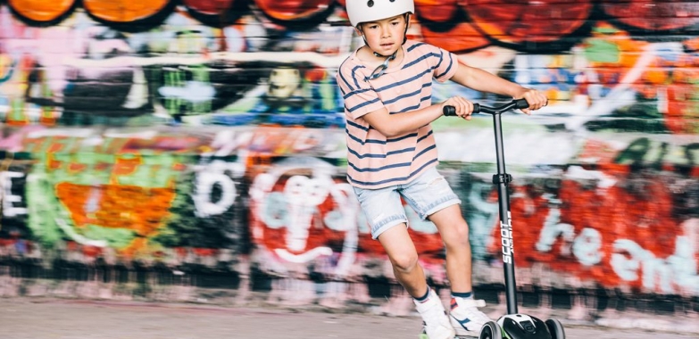 Jeździk i hulajnoga od Scoot&Ride